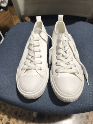 Bambas Blancas Primark Talla 40