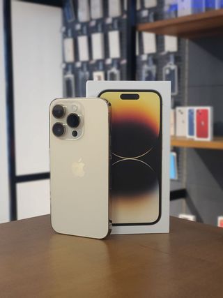 IPHONE 14 PRO 128GB DORADO BATE. 100%