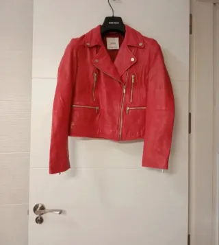 Cazadora Piel de Mango