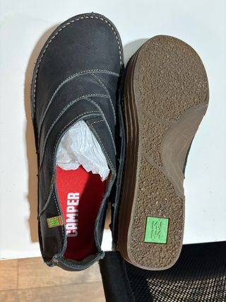 Zapatos El Natirusta Negros Mujer