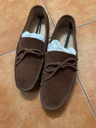 Mocasines John Scott Marrones Talla 44