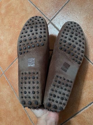 Mocasines John Scott Marrones Talla 44