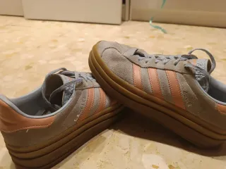 Zapatillas Adidas Gazelle Talla 37 Azul/Rosa