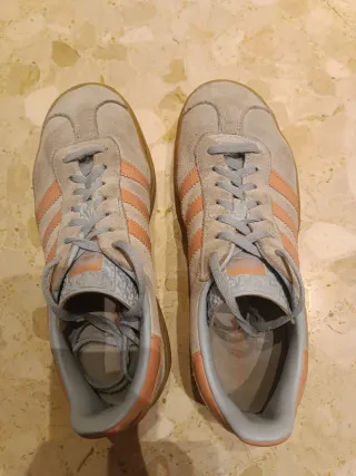 Zapatillas Adidas Gazelle Talla 37 Azul/Rosa