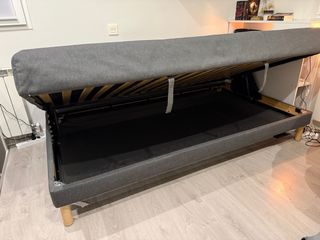 Sofá Cama Flottebo Ikea Gris