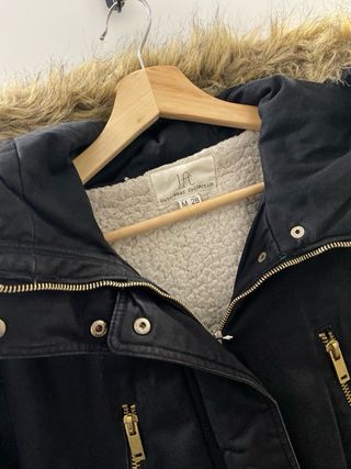 Parka negra mujer Talla M