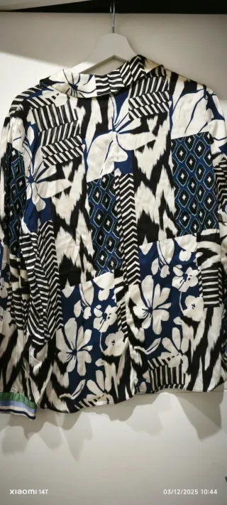 Camisa Zara Estampada