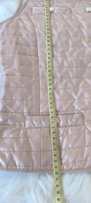 Chaleco Massimo Dutti dorado Talla M