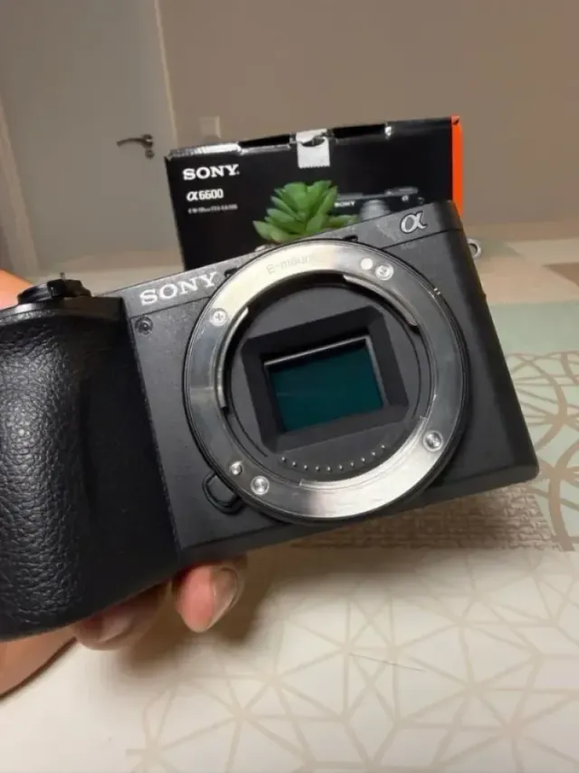 Sony A6600 IMPECABLE