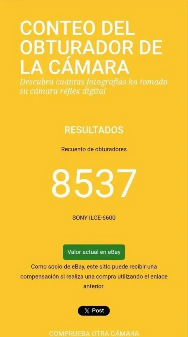 Sony A6600 IMPECABLE