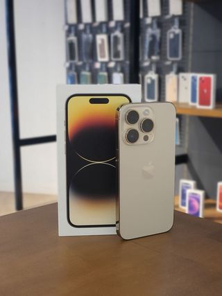 IPHONE 14 PRO 256GB DORADO BATTERY 100%