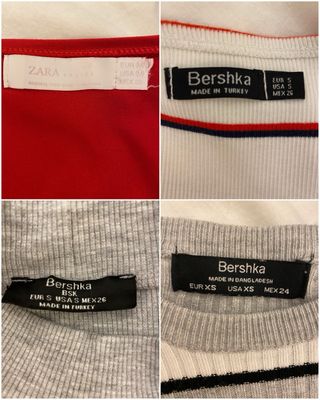 Lote 4 suéter  Bershka y Zara varias tallas