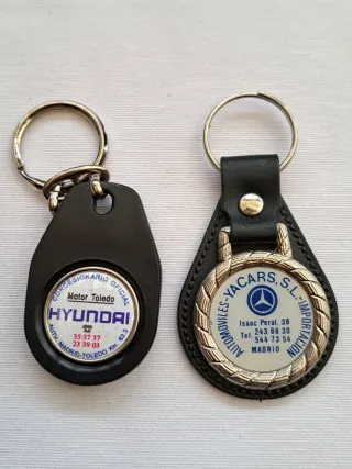 Llaveros: Seat, Opel, Fiat, Yamaha, Hyundai, etc..