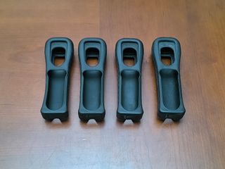 4 Fundas Wii Negras