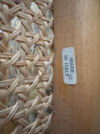 Silla Cesca Original Ratán Madera Metal