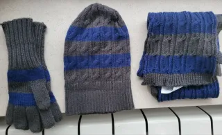 Conjunto Mango Kids Gorro, Bufanda y Guantes