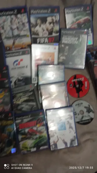 22 Juegos PS2 y 5 PS1 Poco Uso