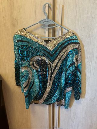 Maglia da sera con paillettes