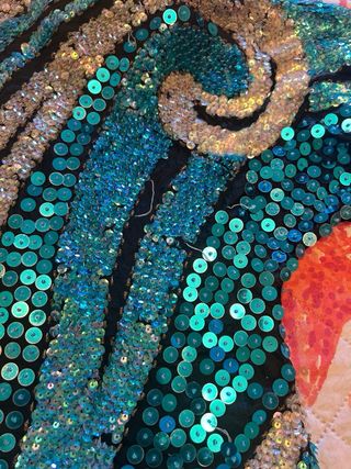 Maglia da sera con paillettes