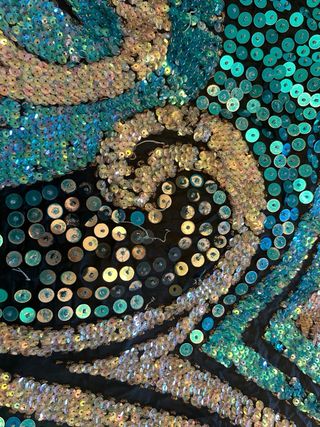 Maglia da sera con paillettes