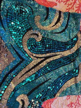 Maglia da sera con paillettes