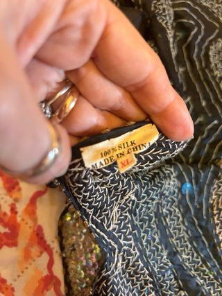 Maglia da sera con paillettes