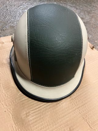 Casco de moto estilo retro