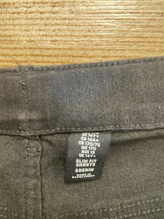 Pantalón vaquero negro hombre