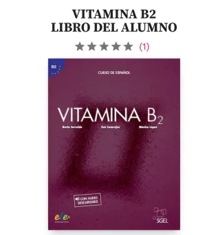 Vitamina B2 - Libro del alumno + licencia digital
