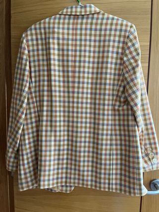 Blazer CITY COMBI lana y seda vintage