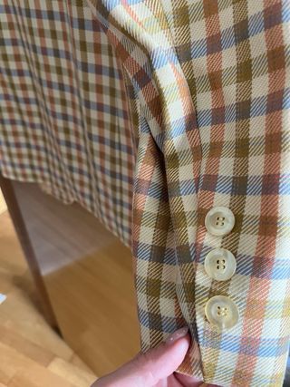 Blazer CITY COMBI lana y seda vintage