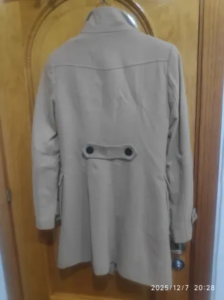 Abrigo TRENCA Beige Talla M
