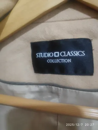 Abrigo TRENCA Beige Talla M