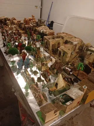 Belén antiguo completo