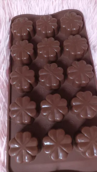 Moldes Silicona Corazón, Flor y Círculo