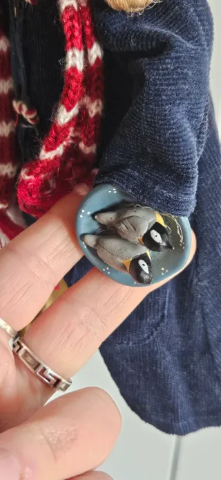 Angelo di Gennaio di pezza