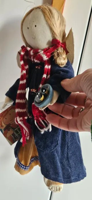 Angelo di Gennaio di pezza