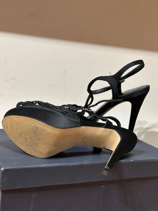 Sandalias Pedro Miralles Negras Tacon