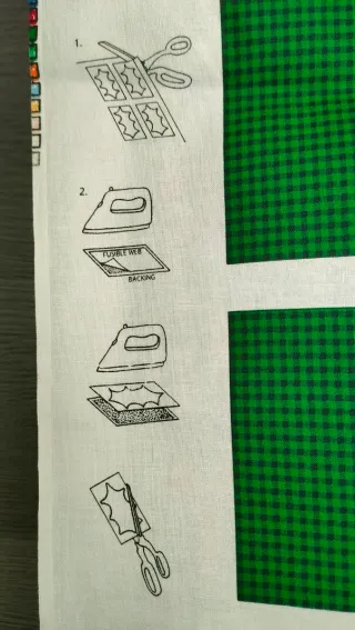 Pannello tessuto Natale Daisy Kingdom