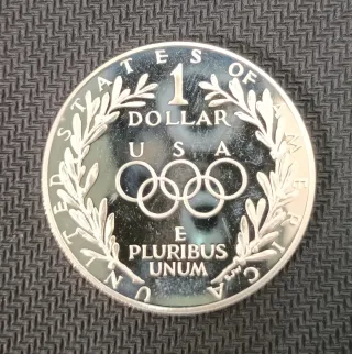 Dólar Plata 1988 JJOO