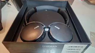 AKG Y500 Wireless Auriculares Negros