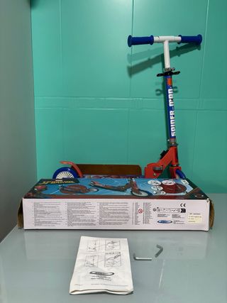 Pattini Spiderman Rosso e Blu