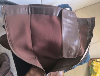 Botas de cuero marrones T40