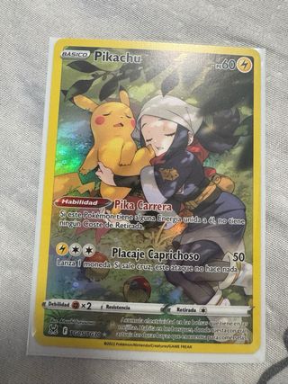 Carta Pokémon fuego fantasmal