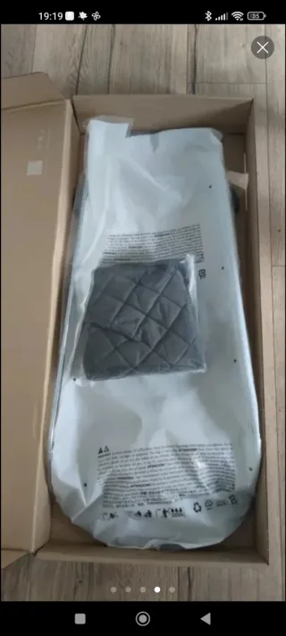 Hamaca bebé BabyBjörn Acolchado Antracita