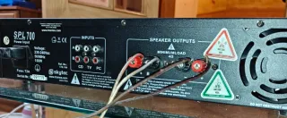 x2 Altavoces Malone 1000W y Amplificador SPL700