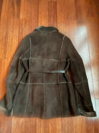 Chaqueta piel marrón Talla M