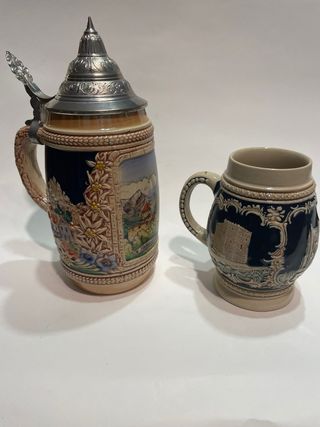 Lote 4 jarras cerveza GERZ + Marzi & Remy