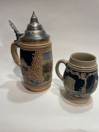 Lote 4 jarras cerveza GERZ + Marzi & Remy