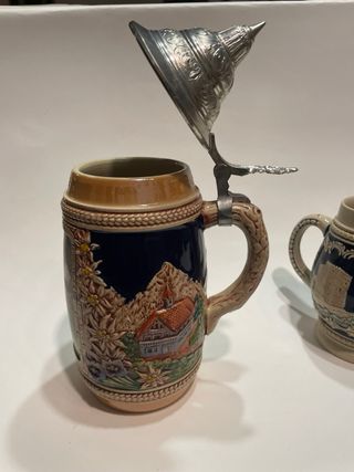 Lote 4 jarras cerveza GERZ + Marzi & Remy